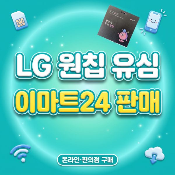 LG 원칩 유심 가격 안내